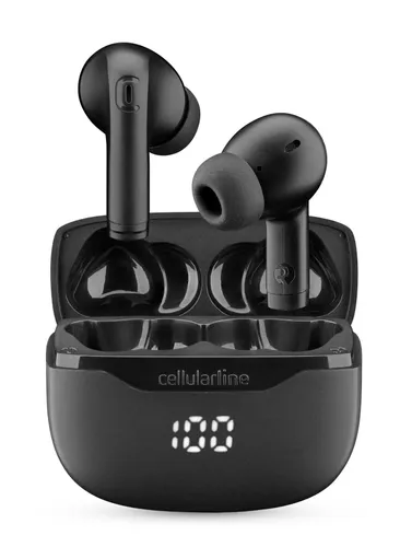 Słuchawki dokanałowe CELLULARLINE Key Czarny