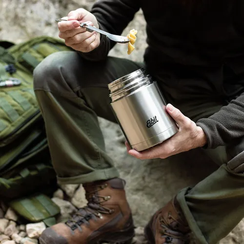 Termos na żywność Esbit Sculptor Stainless Steel Food Jug 750 ml stainless steel/matt