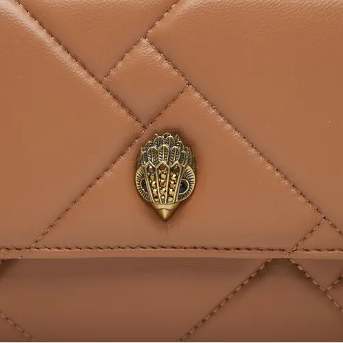 Kurt Geiger Kensington Quilt Portofel 4708348109 Cămilă