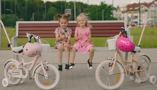 Rower dziecięcy SUN BABY Flower Bike 16 cali dla dziewczynki Niebieski