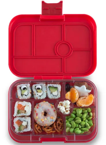 Yumbox Orijinal Okul Öğle Yemeği Kutusu-roar red / roket tepsisi