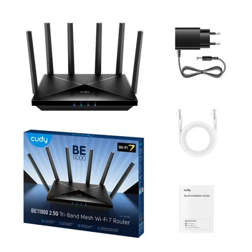 Router CUDY WR6500 2.4 / 5 GHz (DualBand), Wi-Fi Mesh