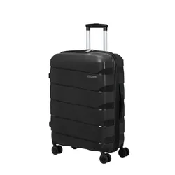 Walizka średnia na 4 kółkach American Tourister Air Move - black