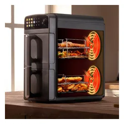 Air Fryer Frytkownica beztłuszczowa CECOTEC Cecofry DuoLevel 10000 10l z podwójnym koszem