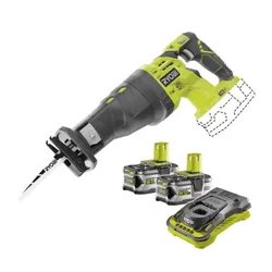 Piła szablasta RYOBI R18RS-0 + Akumulator RYOBI RC18150-250 5Ah 18V + Ładowarka