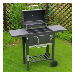 Grill węglowy VELACO VL14-GREY Szary