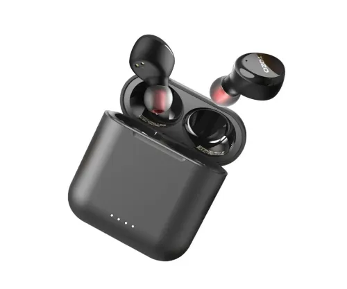 Słuchawki bezprzewodowe Tozo T6S Dokanałowe Bluetooth 5.2 Czarny