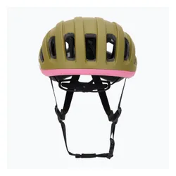 Kask rowerowy POC Amidal olivine green matt/thulite pink matt