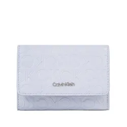 Женский кошелек Calvin Klein CK Must Trifold Sm Emb K60k611325 Sheer Blue CFX