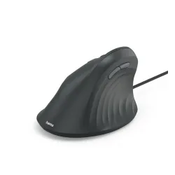Myszka Hama ECM-500 Dla leworęcznych Czarny