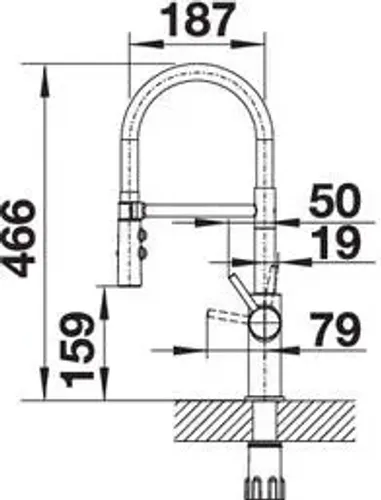 Bateria Blanco Catris-S FLEXO Stal szlachetna