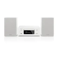 Denon CEOL N10 Tower (RCD-N10 + SC-N10) 120W Wi-Fi Bluetooth FM Radio, Internet White