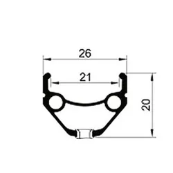 Переднее колесо Kellys Draft Dynamo V-brake