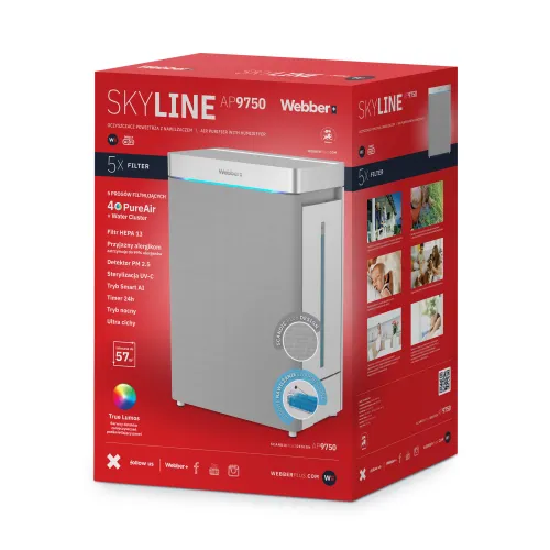 Oczyszczacz powietrza Webber AP9750