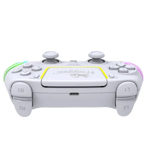 Pad FroggieX FX-P5-GP2-W do PS5 Bezprzewodowy Biały