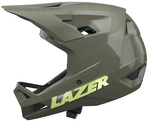 Kask rowerowy LAZER Chase KinetiCore Zielony mat Full Face (rozmiar M)