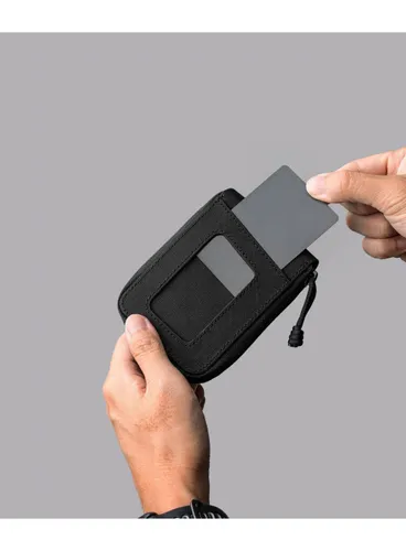 Кошелек Alpaka Zip ID, черный