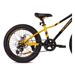 Rower dziecięcy SUN BABY Verdant Calix 20 dla chłopca Czarno-złoty