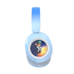 Słuchawki bezprzewodowe Garett Astro Wave ANC Nauszne Dla dzieci Bluetooth Niebieski