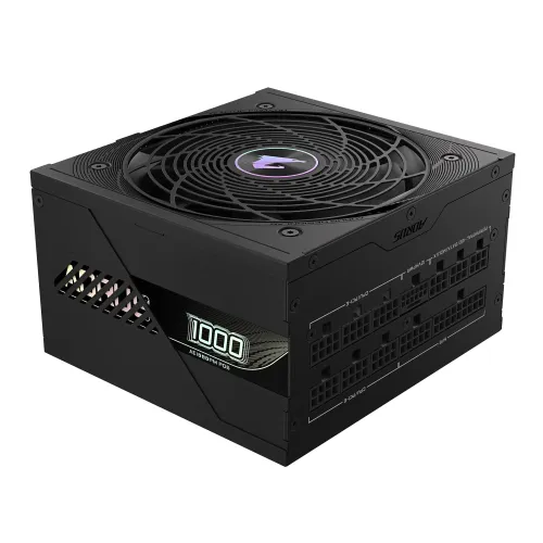 Zasilacz Gigabyte GP-AE1000PM PG5 1000W PCIE5.0 120mm 80+Platinum Czarny