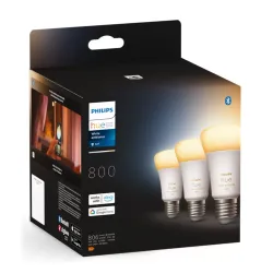 Żarówka LED Philips Hue White Ambiance E27 800lm 3szt.