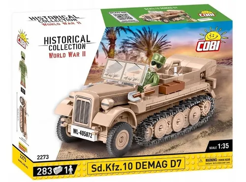 Конструктор COBI Sd.Kfz 10 Demag D7