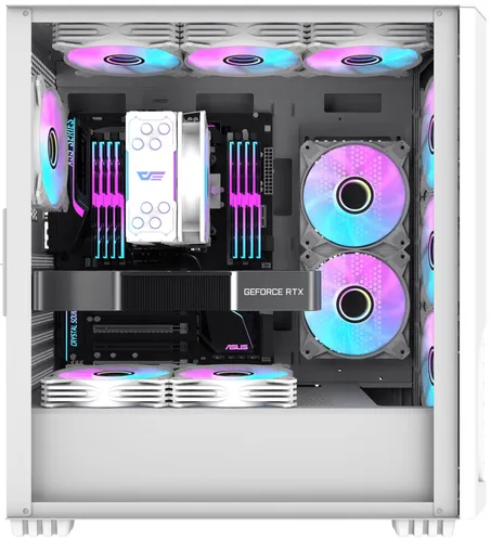 Chłodzenie CPU DARKFLASH Z4 Pro Mist Biały