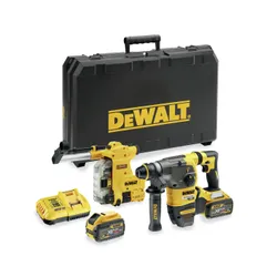 Перфоратор с всасывающим модулем DeWalt FLEXVOLT DCH335X2