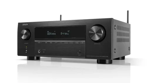 Amplituner Denon AVR-X2800H DAB 7.2-kanałowy Dolby Atmos DTS X Wi-Fi Bluetooth AirPlay Czarny