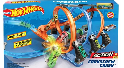 Hot Wheels Zestaw Pętle Grozy Tor FTB65 Mattel Po Zwrocie
