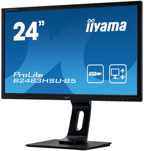 Monitor iiyama ProLite XB2483HSU-B5 - 24" - Full HD - 75Hz - 1ms