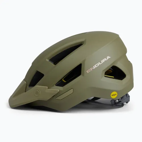 Kask rowerowy Endura Hummvee MIPS tweed green