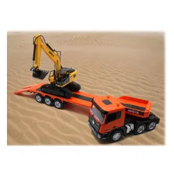 Laweta zdalnie sterowana z koparką COIL skala 1:18