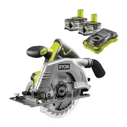 Pilarka tarczowa RYOBI R18CS-0 + Akumulator RYOBI RC18150-250 5Ah 18V + Ładowarka