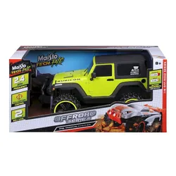 Samochód zdalnie sterowany MAISTO TECH Off-Road Jeep Wrangler Rubicon 82704YL