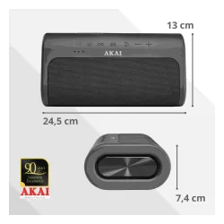 Głośnik Bluetooth AKAI ABTSW-90 60W Czarny