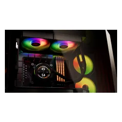 Chłodzenie Krux HydroGlance 240 ARGB LCD Czarny