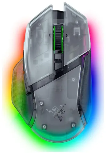 Myszka gamingowa Razer Basilisk V3 (35K) bezprzewodowa 35000 dpi optyczna przezroczysta