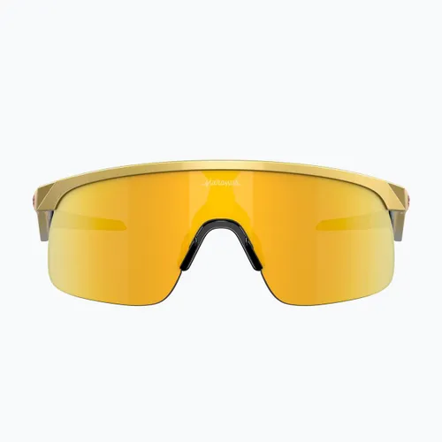 Okulary przeciwsłoneczne dziecięce Oakley Resistor gold/prizm 24k