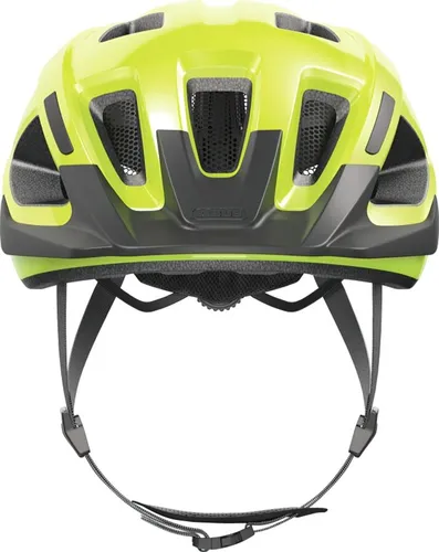 Kask rowerowy ABUS Aduro 3.0 Signal Żółty Miejski (rozmiar L)