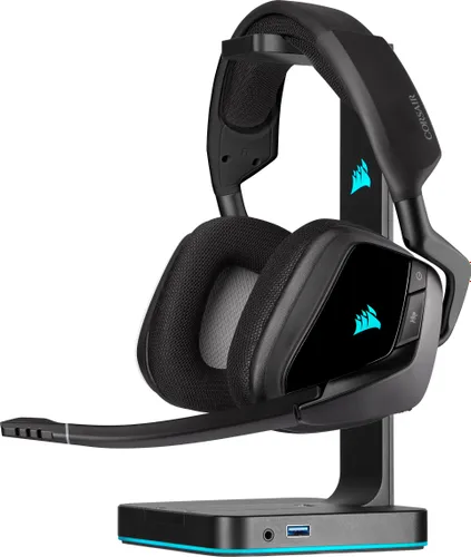 Наушники геймерские / игровые Corsair Void Elite RGB Wireless черный (CA-9011201-EU)