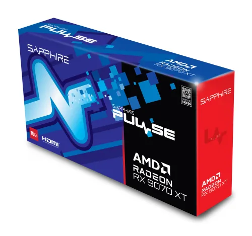 Karta graficzna Sapphire technology PULSE Radeon RX 9070 XT 16GB GDDR6 256bit FSR