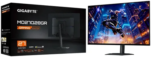 Monitor GIGABYTE MO27Q28GR EK 27" 2560x1440px OLED 280Hz 0.03 ms [GTG]
