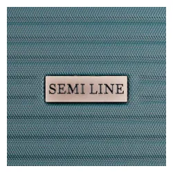 Средний Жесткий Чемодан Semi Line T5641-4 Зеленый