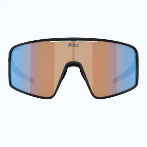 Солнцезащитные очки Bliz P001 Nano Optics Nordic Light матовый черный/коралловый/оранжевый синий мульти