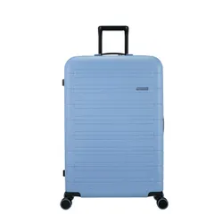 American Tourister'ın Büyük Genişletilmiş bavulu Novastream-pastel blue