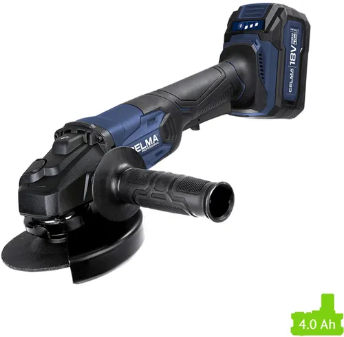 Szlifierka kątowa CELMA PROFESSIONAL PRAg-Li 125OBS 18V 1x4Ah 125mm