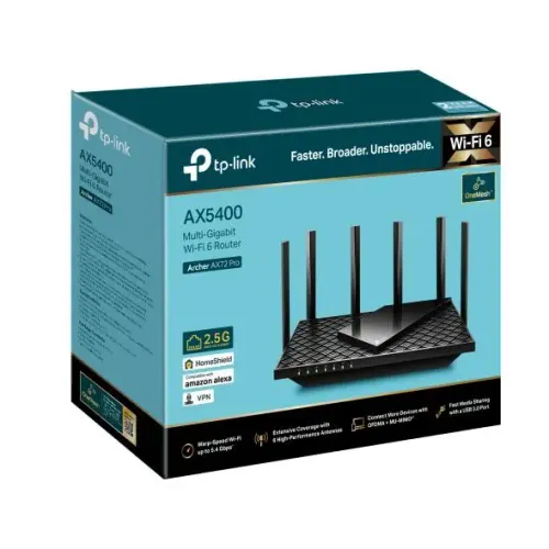 Router TP-LINK Archer AX72 Pro AX5400 Czarny