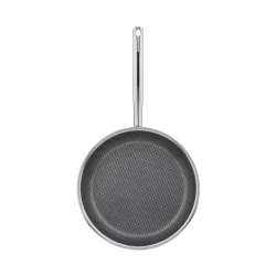 SPRING VULCANO CUT RESIST PURE – patelnia z powłoką nieprzywierającą śred. 24 cm stal nierdzewna 18/0