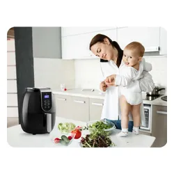 Air Fryer Frytkownica beztłuszczowa BERDSEN BD-651 3.6l programator czasowy